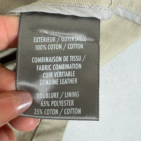 Soia and Kyo Jacket Womens XS Cream Military Field Utility Pockets - Picture 8 of 12